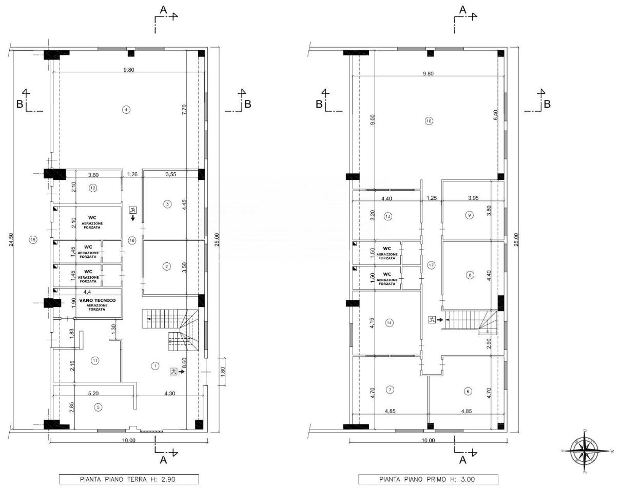 Capannone in Via Artom Alessandro, Brindisi, {3} - Planimetria 1