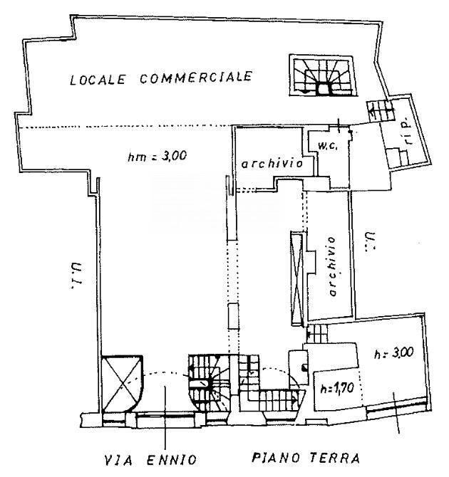 Negozio in Via Ennio 120, Grottaglie, {3} - Planimetria 1