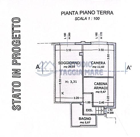 3-room flat in Corso Villaregia, Riva Ligure - Photo 1