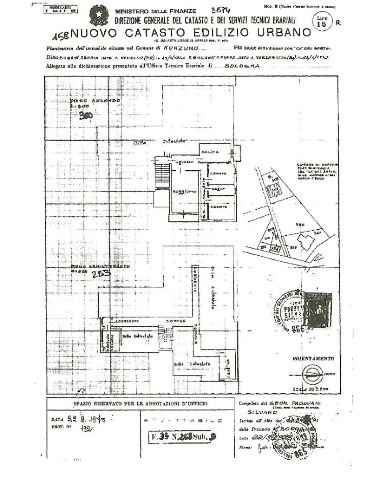 Quadrilocale in Via Provinciale  40, Monzuno - Planimetria 1