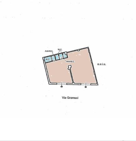 Negozio in Via Antonio Gramsci, Trani, {3} - Planimetria 1