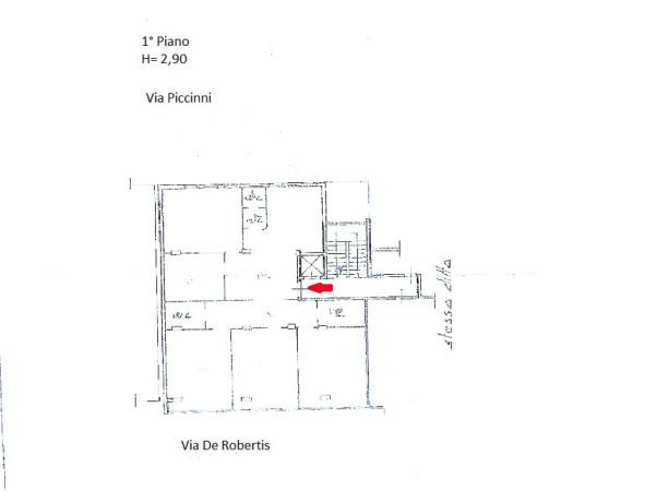 Ufficio in Via Antonio Piccinni, Trani, {3} - Planimetria 1