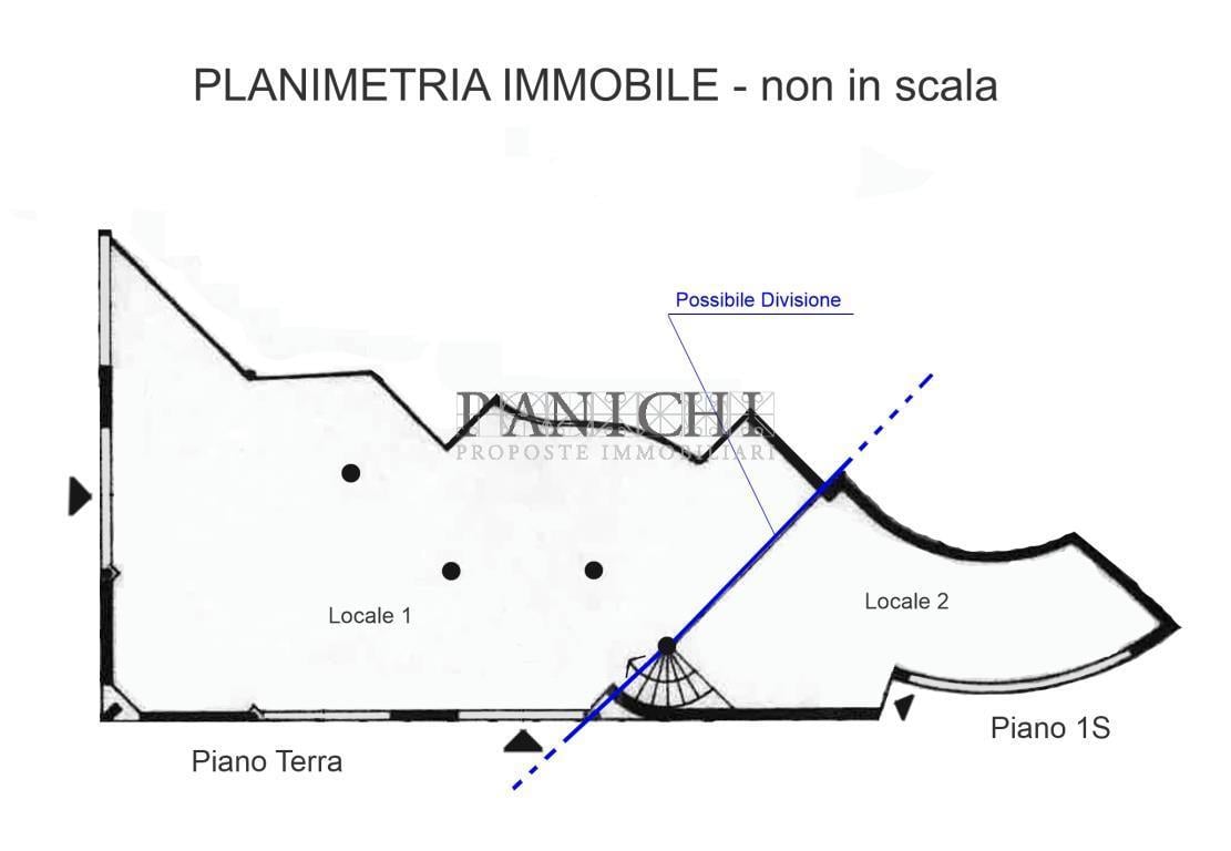 Negozio in , Asciano, {3} - Planimetria 1