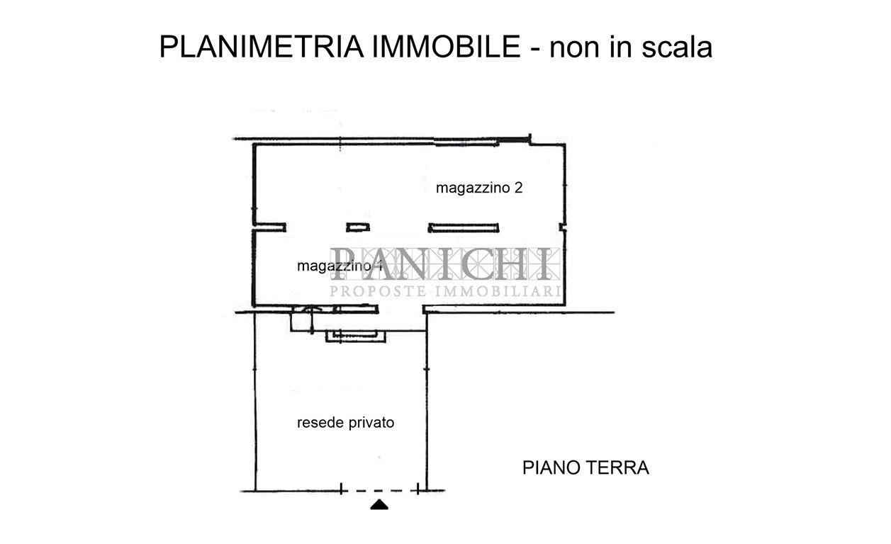 Magazzino in , Asciano, {3} - Planimetria 1