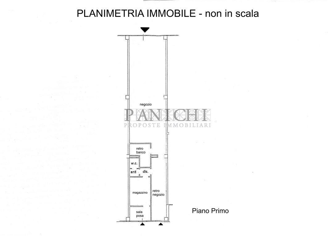 Negozio in , Asciano, {3} - Planimetria 1