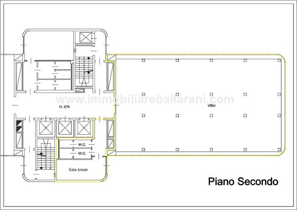 Ufficio in Via Mecenate 90, Milano, {3} - Planimetria 1