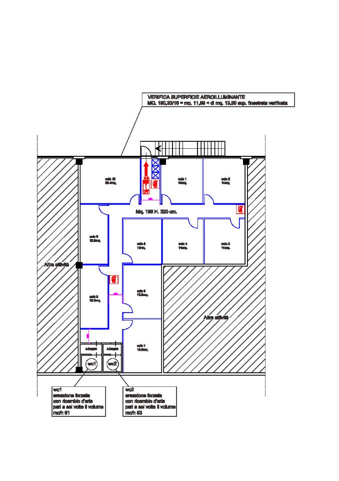 Locale commerciale in , Cascina, {3} - Planimetria 1