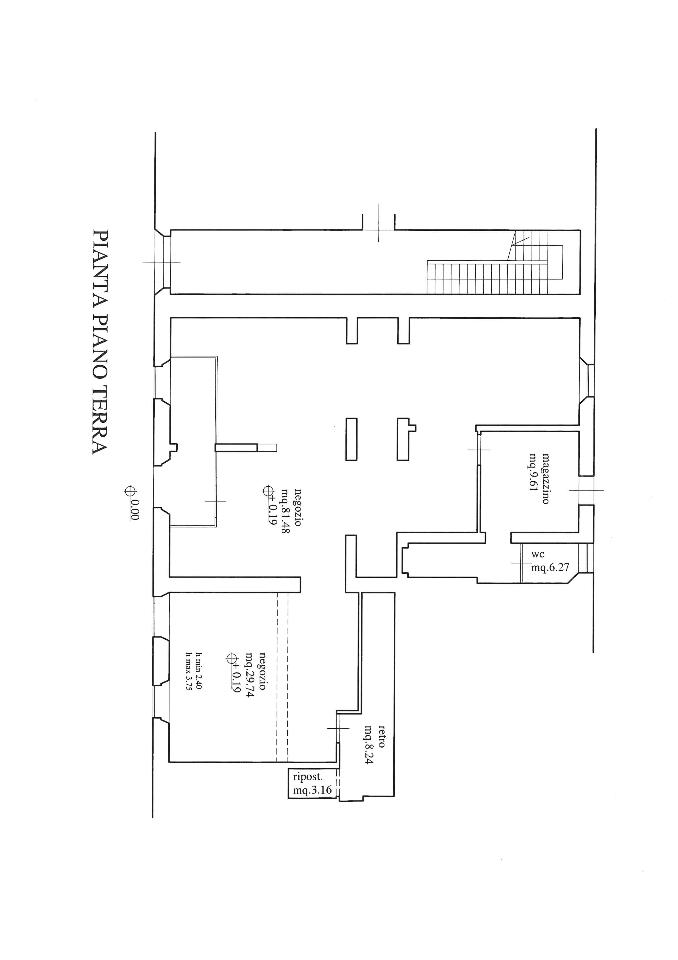 Locale commerciale in , San Giuliano Terme, {3} - Planimetria 1