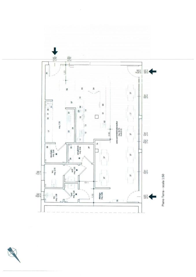 Bar in Via Guglielmo Marconì, Quarto D'Altino, {3} - Planimetria 1