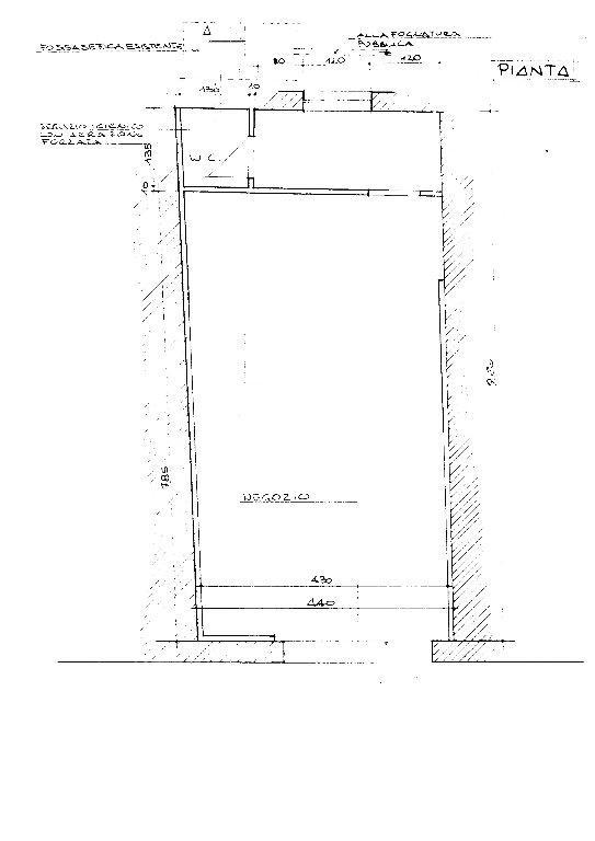 Locale commerciale in , Pontedera, {3} - Planimetria 1