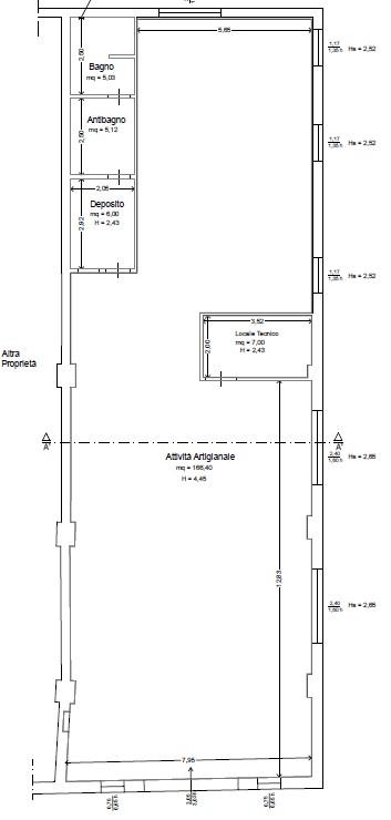 Laboratorio in dei Cappuccini 108, Empoli, {3} - Planimetria 1