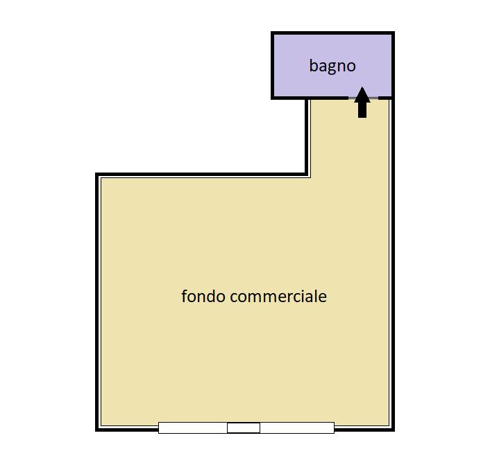 Locale commerciale in El Giglio 50053, Empoli, {3} - Planimetria 1