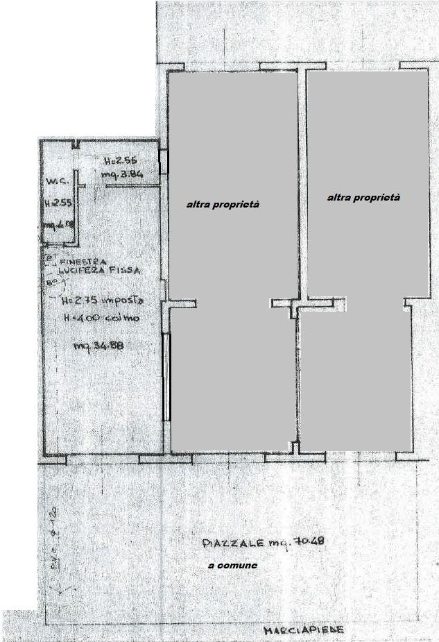 Ufficio in Ia Gaetano Salvemini 3, Montelupo Fiorentino, {3} - Planimetria 1