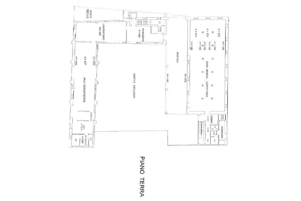 Negozio in Via a. Gramsci 5, Bagnolo Mella, {3} - Planimetria 1
