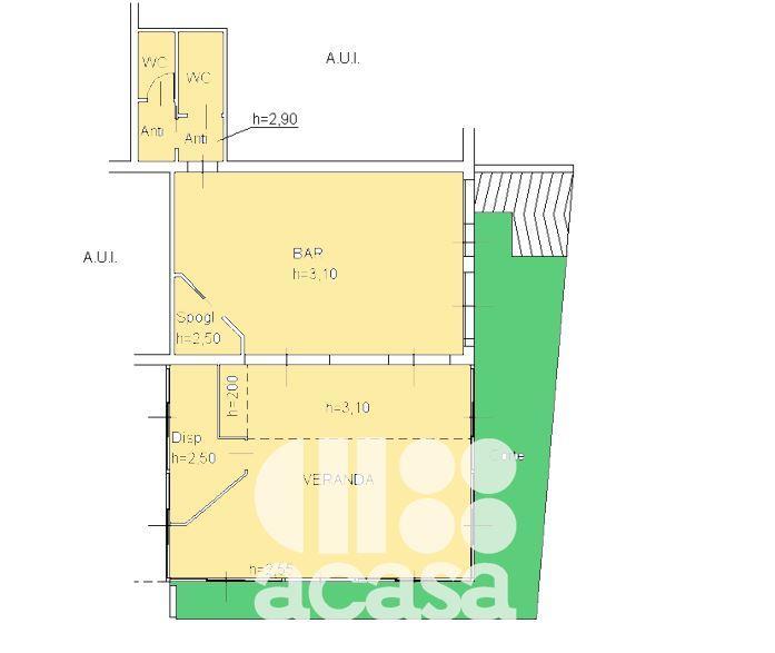 Negozio in , Cesenatico, {3} - Planimetria 1