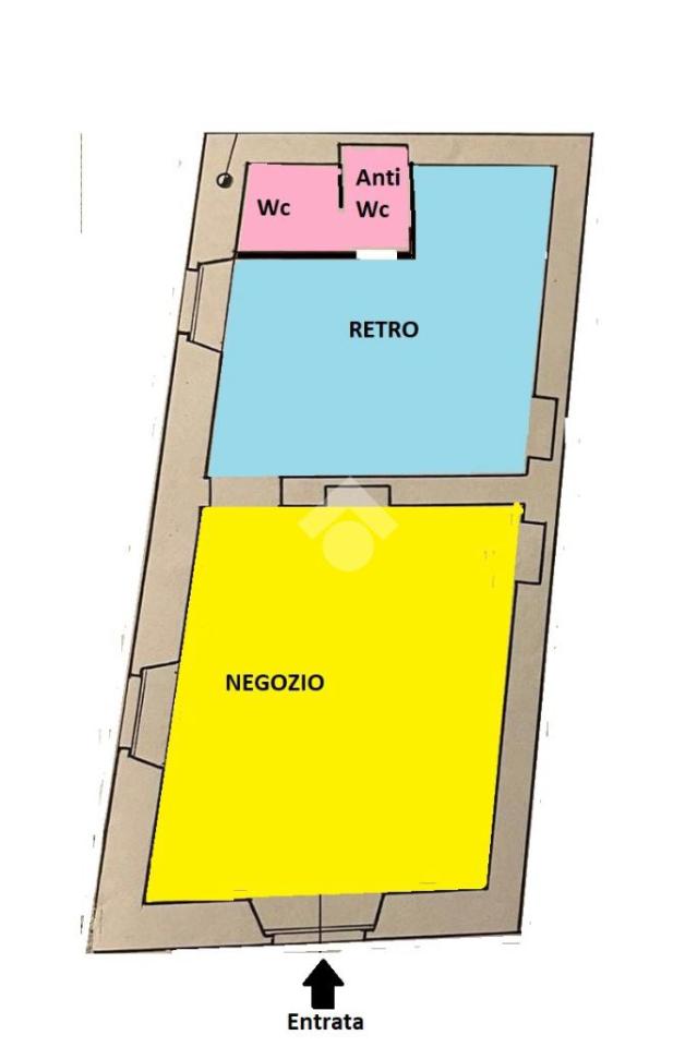 Negozio in Via Alessandria 42, Cassine, {3} - Planimetria 1