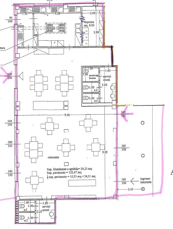 Locale commerciale in , Fucecchio, {3} - Planimetria 1