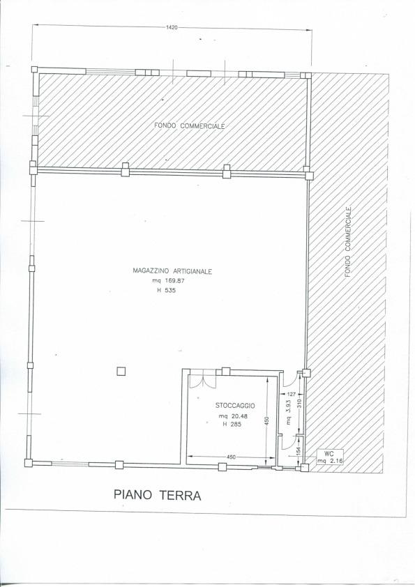 Locale commerciale in , San Giuliano Terme, {3} - Planimetria 1