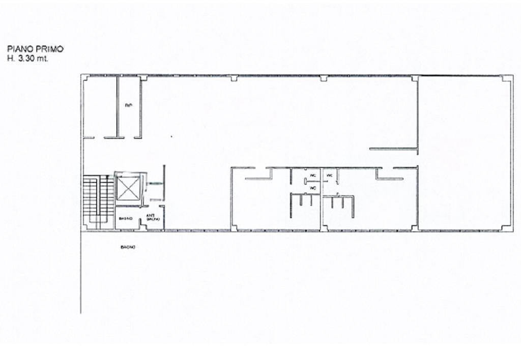 Capannone in Via Treviglio, Caravaggio, {3} - Planimetria 1