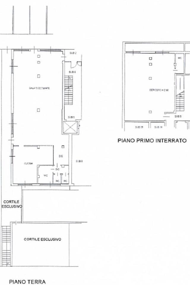 Negozio in Via Ferdinando Magellano 1, Treviglio, {3} - Planimetria 1
