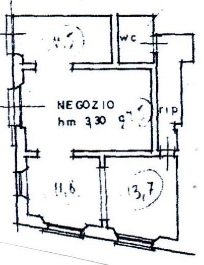 Negozio in , Pisa, {3} - Planimetria 1