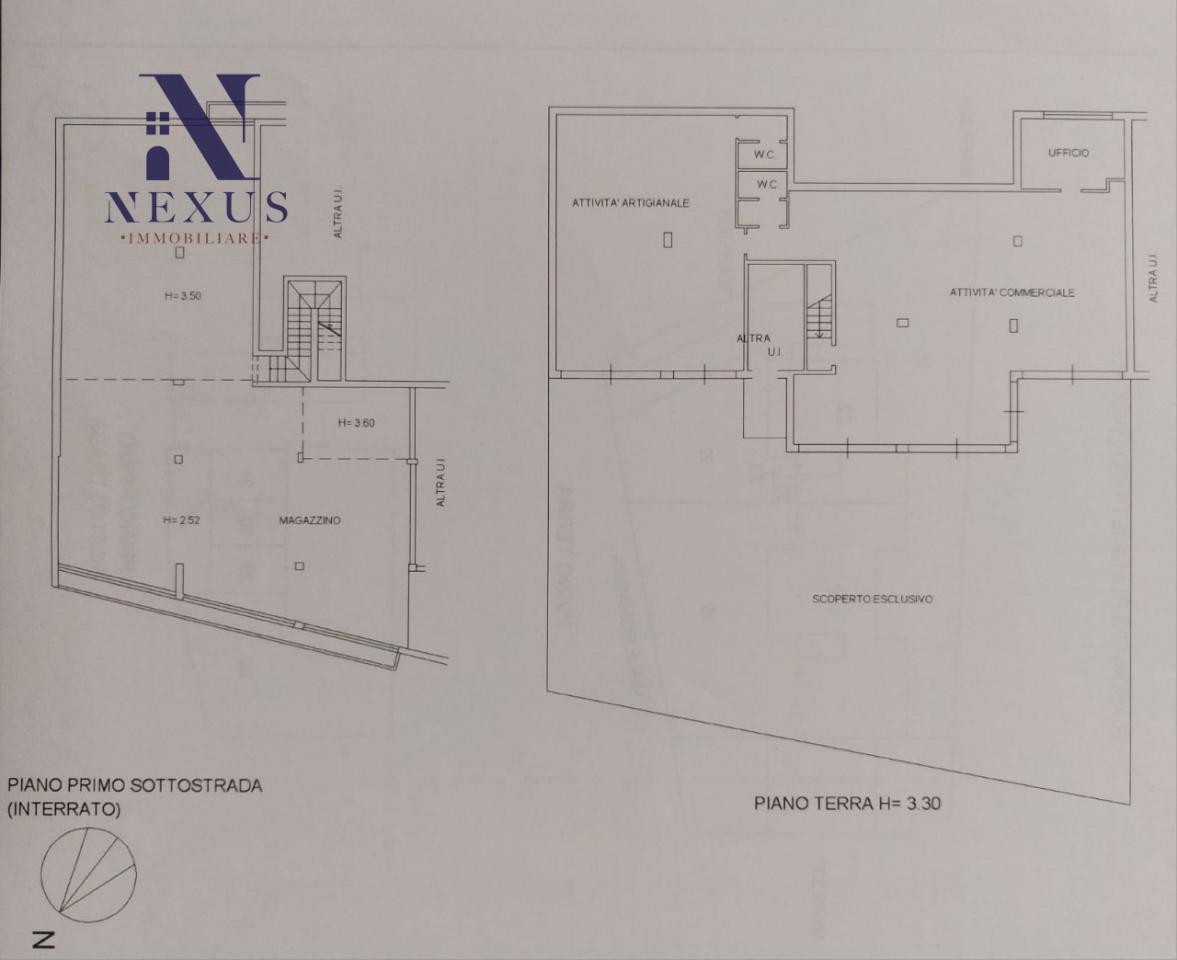 Negozio in Viale Romagna 141, Fano, {3} - Planimetria 1