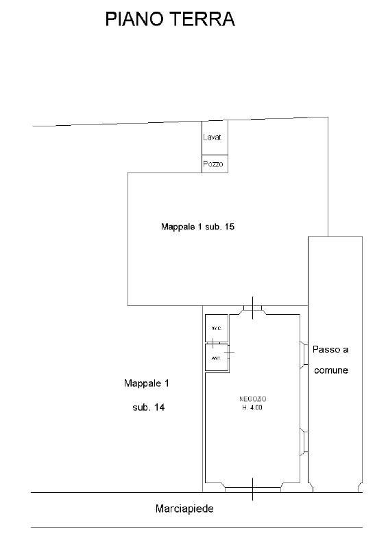 Negozio in , Lamporecchio, {3} - Planimetria 1
