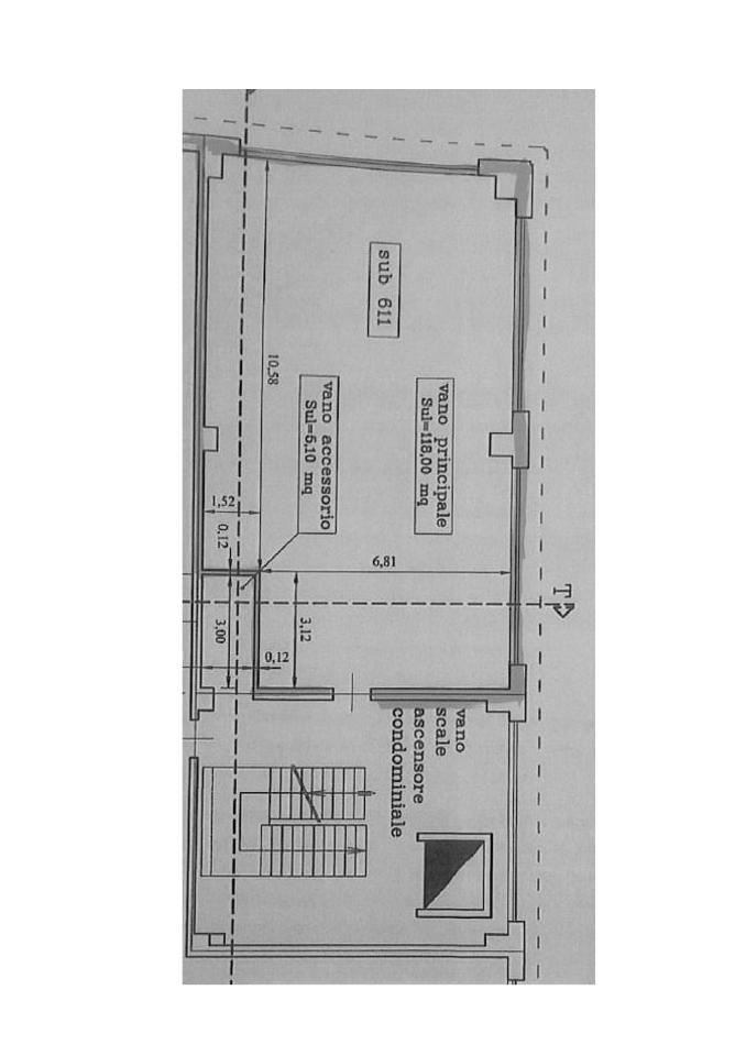 Locale commerciale in a Milano 33, Collesalvetti, {3} - Planimetria 1