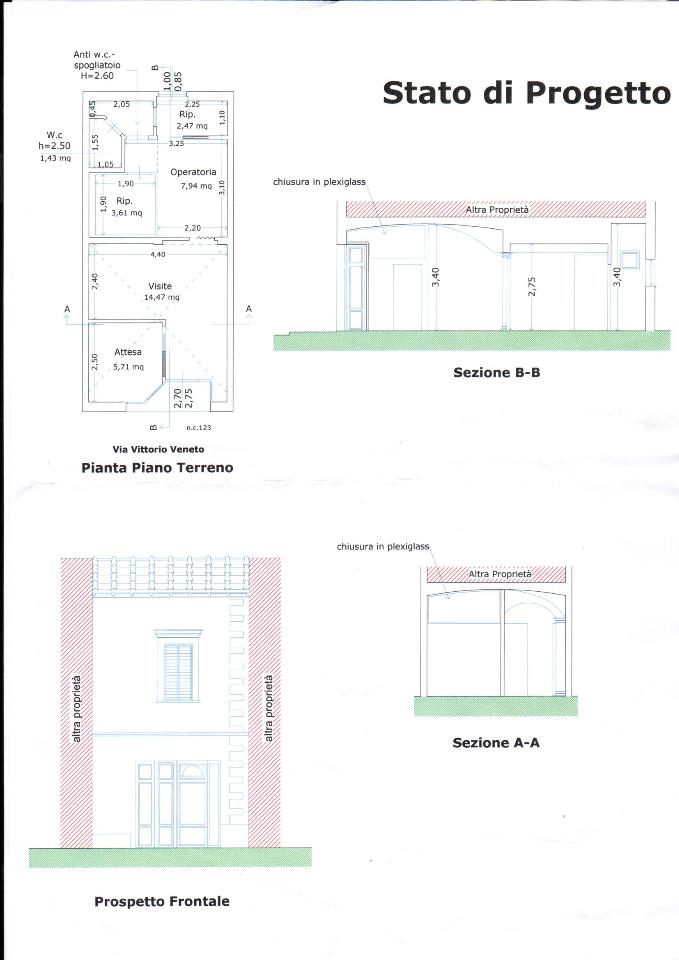 Locale commerciale in , Cerreto Guidi, {3} - Planimetria 1