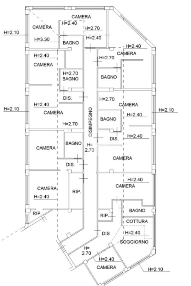 Negozio in Via Cerri, Aulla, {3} - Planimetria 1