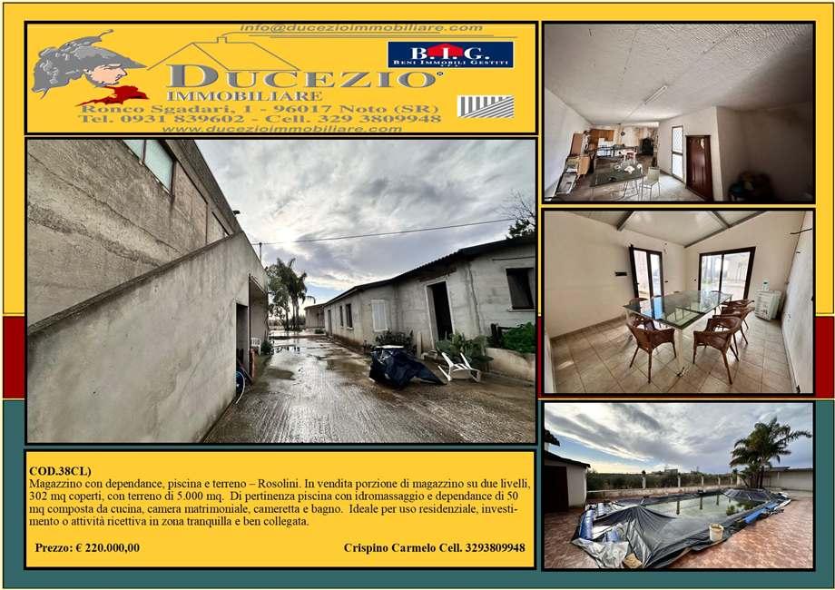 Magazzino in Loc. C/da Scardina, Sn, Rosolini, {3} - Foto 1