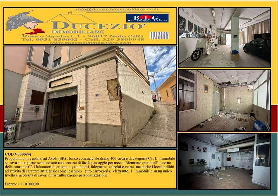 Magazzino in Via Padre R. Giuliani 1, Avola, {3} - Foto 1