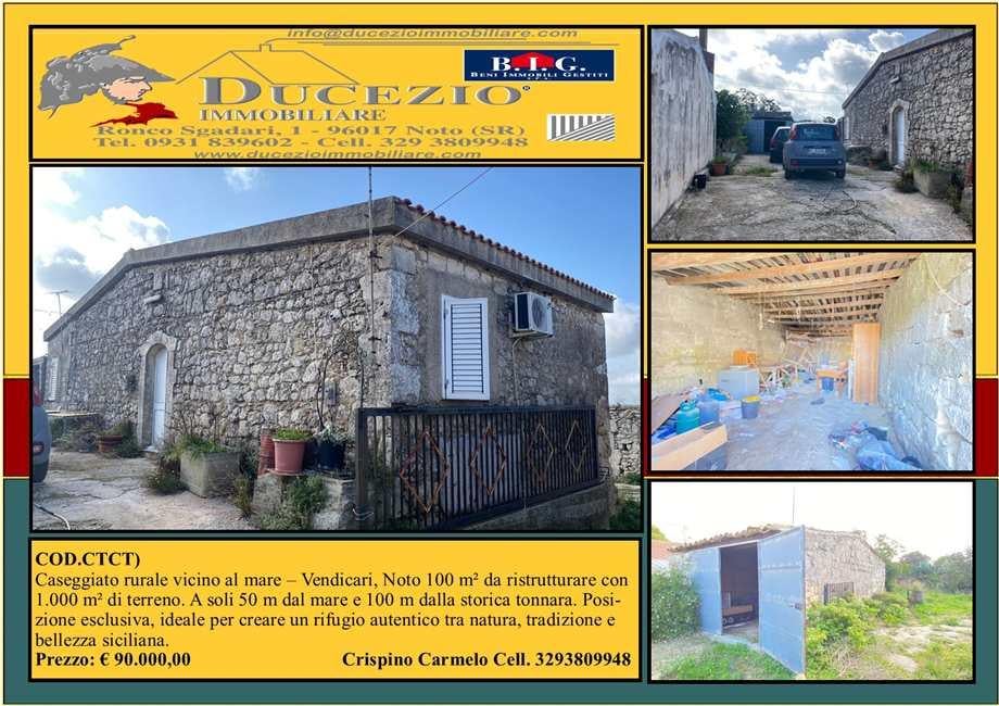 casale in vendita a Noto in zona Testa dell'Acqua