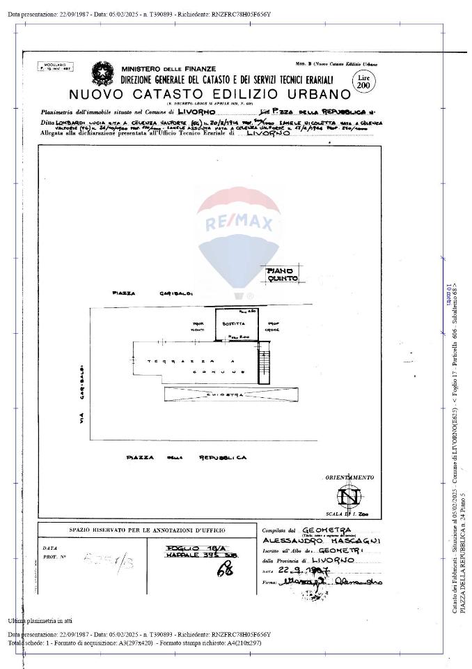 Magazzino in , Livorno, {3} - Planimetria 1