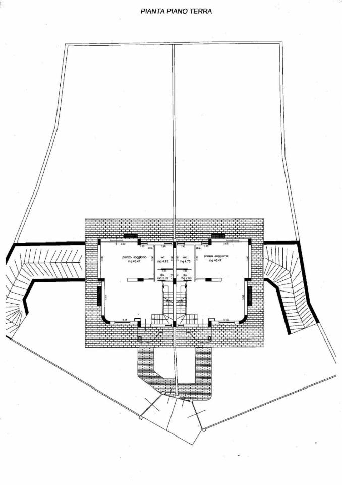 Villa, Rometta - Planimetria 1