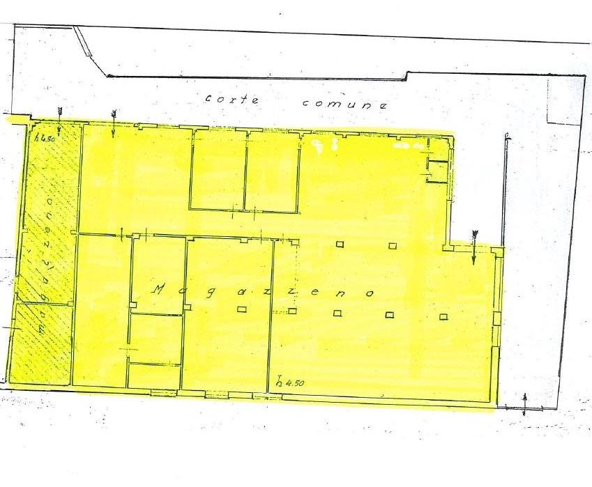 Magazzino in Via Raffaello Sanzio, Ancona, {3} - Planimetria 1