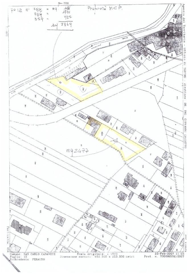 Capannone in Via Corio 2, San Carlo Canavese, {3} - Planimetria 1