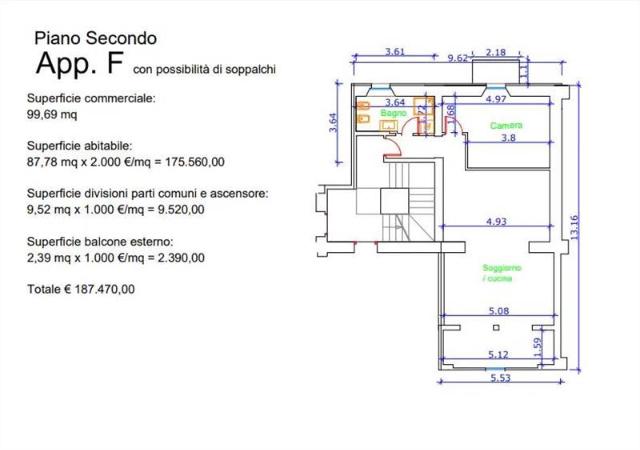 3-room flat in Via Glisente, Castelletto sopra Ticino - Photo 1