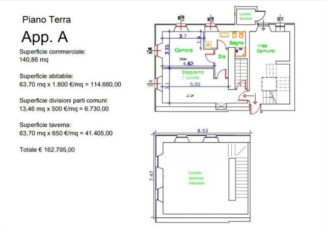 Vierzimmerwohnung in Via Glisente, Castelletto sopra Ticino - Foto 1