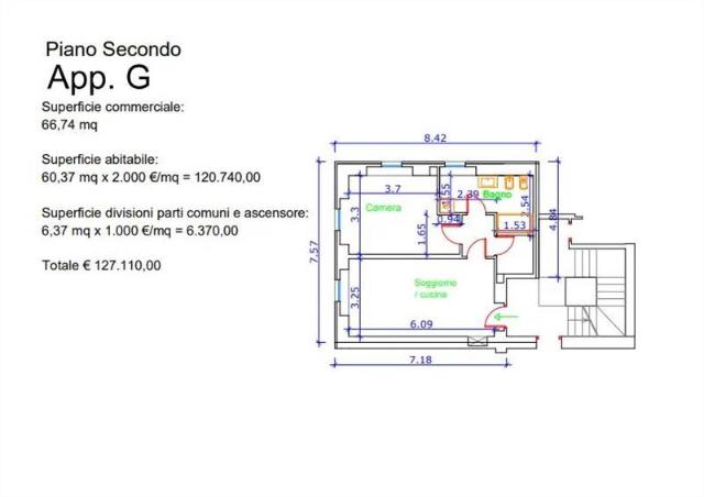 3-room flat in Via Glisente, Castelletto sopra Ticino - Photo 1