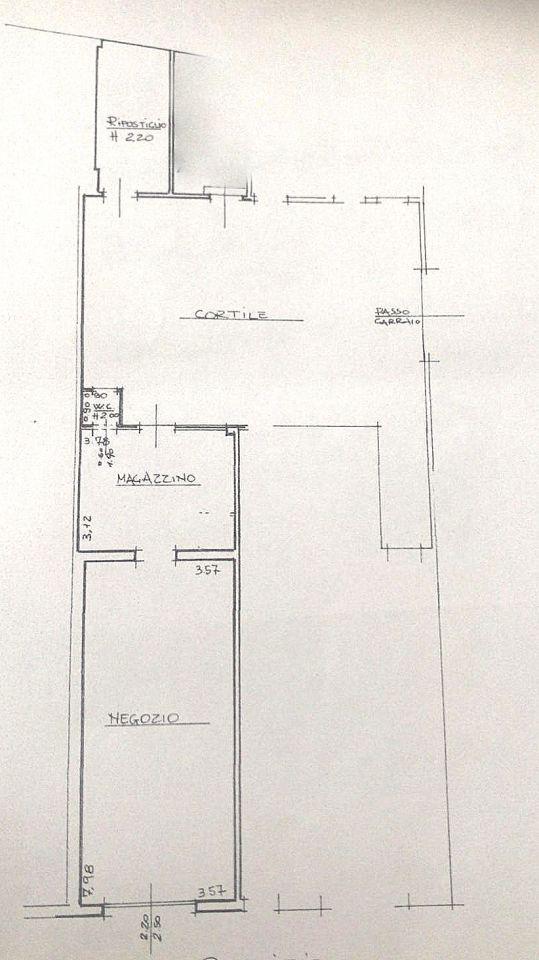 Negozio in Via Gorizia, Forli', {3} - Planimetria 1