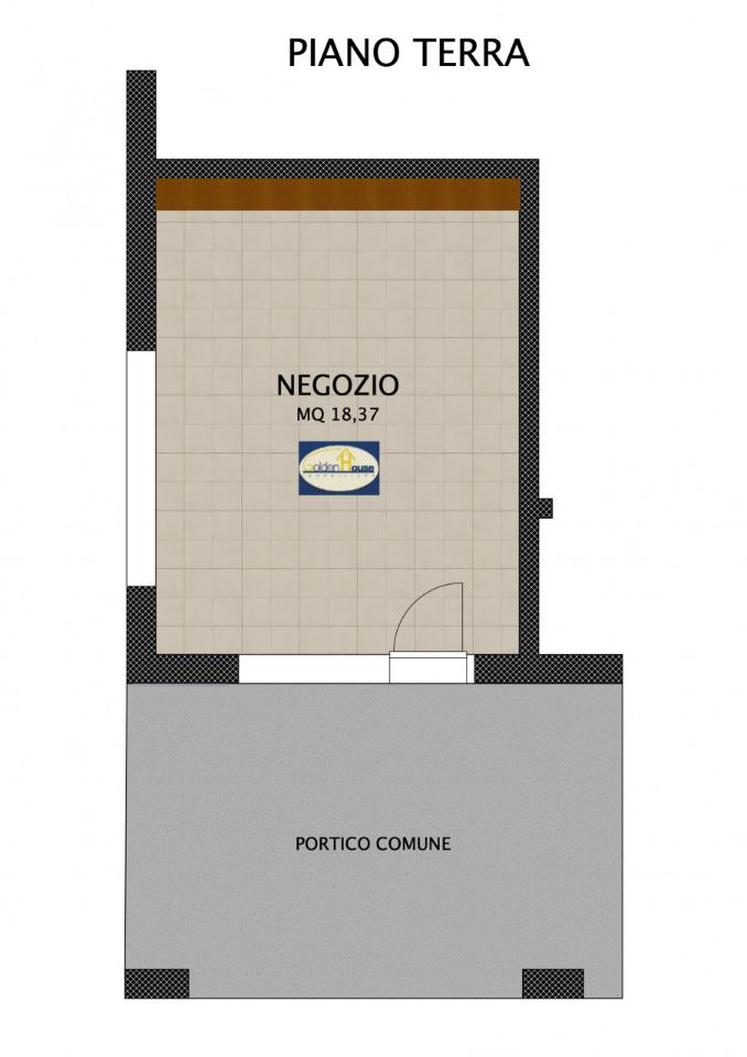 Negozio in Via Zenzalino 173, Argenta, {3} - Planimetria 1