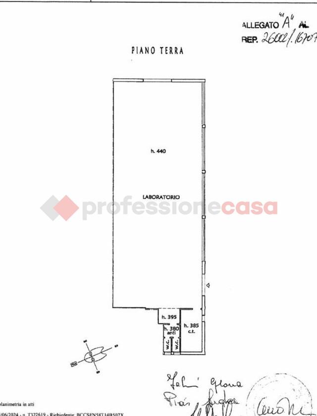 Laboratorio in Via Barberinese , Campi Bisenzio, {3} - Planimetria 1