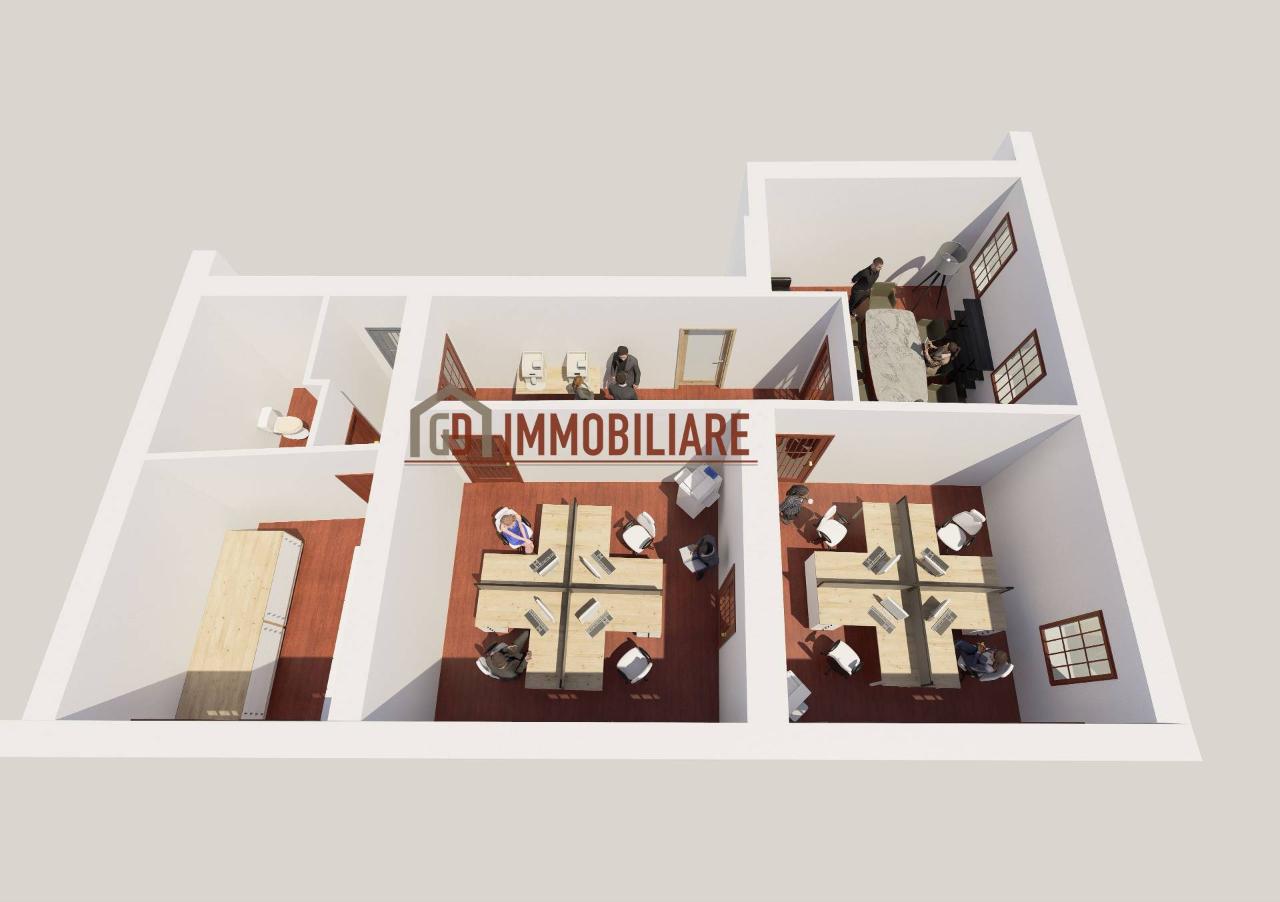 Ufficio in Corso Mazzini 98, Montebelluna, {3} - Planimetria 1
