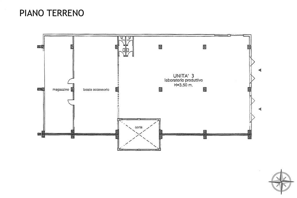 Laboratorio in , Siena, {3} - Planimetria 1