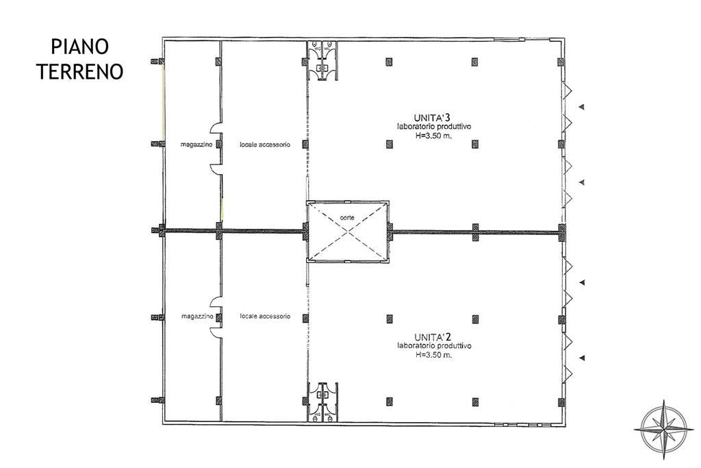 Laboratorio in , Siena, {3} - Planimetria 1