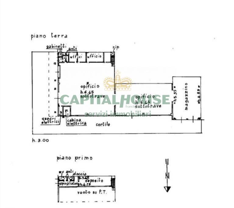 Laboratorio in Via Montecassino 8, Argelato, {3} - Planimetria 1