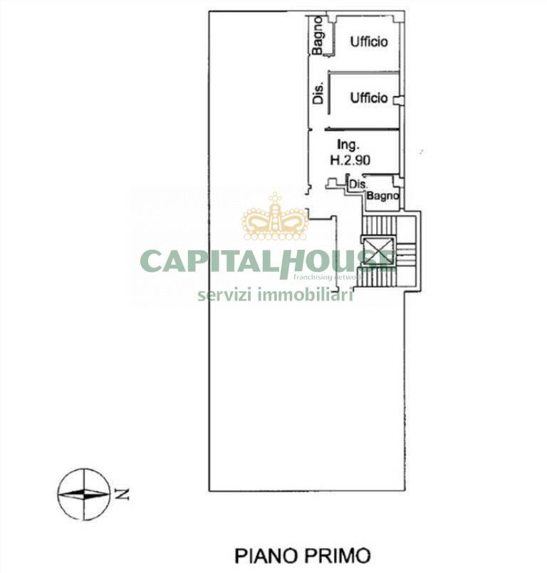 Ufficio in Via Lirone 60/H, Castel Maggiore, {3} - Planimetria 1