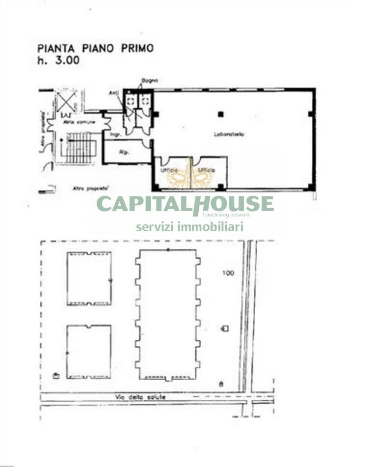 Negozio in Via della Salute, Bologna, {3} - Planimetria 1