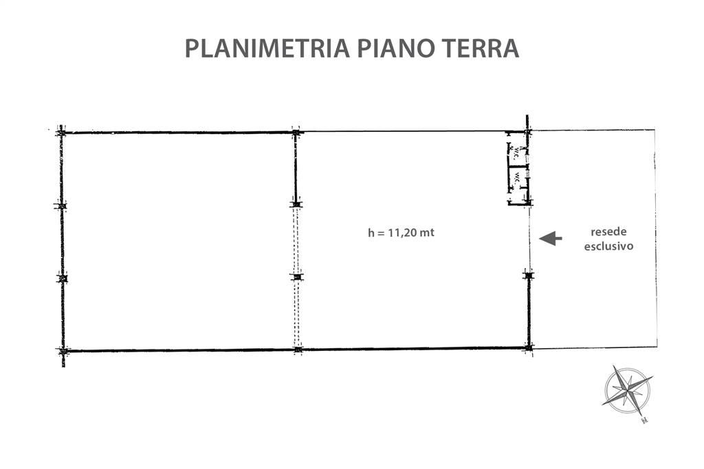 Capannone in , Monteriggioni, {3} - Planimetria 1